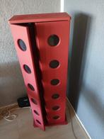 Cd kast en dvd rood, Huis en Inrichting, Ophalen, Hout, Cd's of Dvd's, 75 tot 150 discs
