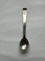 Fraai RVS R.V.S. lepeltje lepel zwaar verzilverd. T Sola 100, Ophalen of Verzenden, Gebruikt, Gebruiksvoorwerp