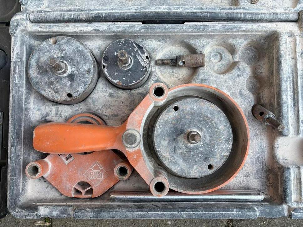 Rubi tegelboor set met diverse maten, Ophalen of Verzenden, Gebruikt, Wandtegels