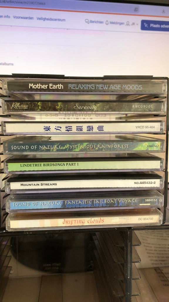Nature new age relax muziek, Cd's en Dvd's, Cd's | Meditatie en Spiritualiteit, Ophalen of Verzenden, Zo goed als nieuw