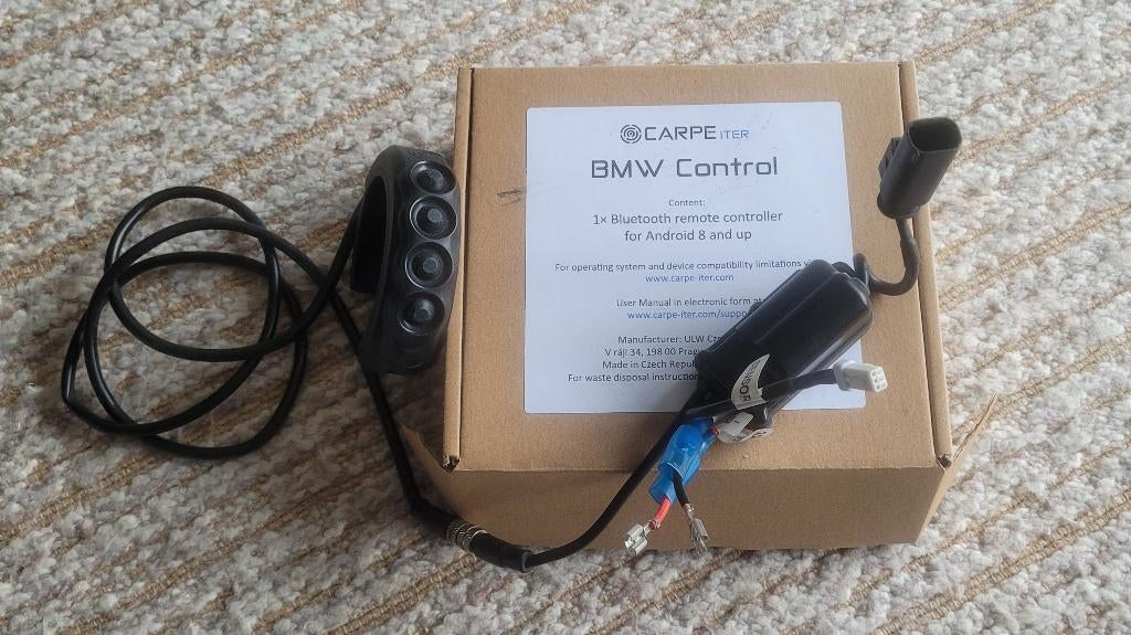 Carpe Iter BMW Controller, voor wonderwheel, inkl knoppen, Motoren, Accessoires | Navigatiesystemen, Zo goed als nieuw, Ophalen of Verzenden