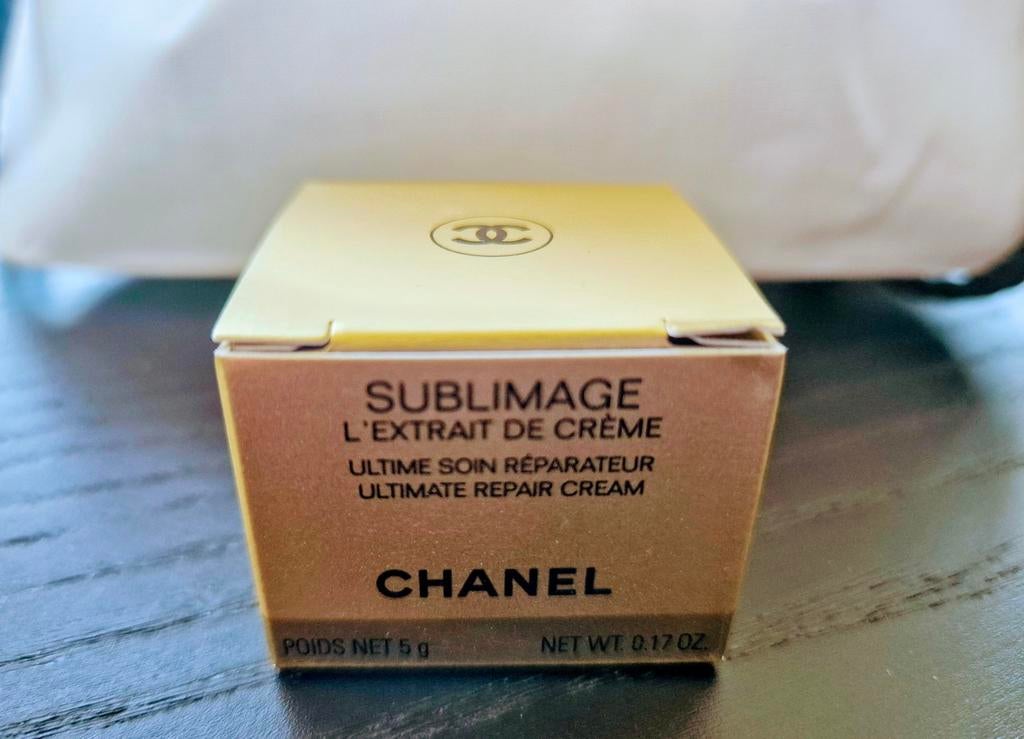 ChaneI SUBLIMAGE l' extrait de creme NIEUW testertje proefje, Ophalen of Verzenden, Nieuw, Gehele gezicht, Verzorging