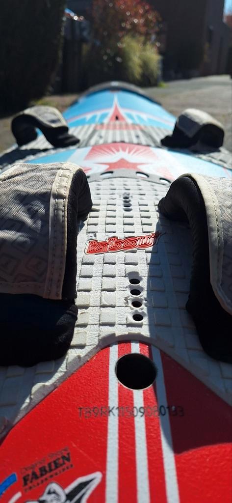 Tabou Rocket 115 liter, Watersport en Boten, Windsurfen, Zo goed als nieuw, Plank, Minder dan 250 cm, Ophalen