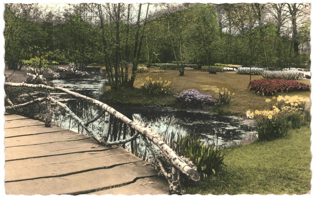 967088 Waarschijnlijk Lisse Keukenhof 1958 Strafport Gelopen