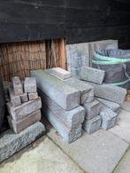 Tegels en zand gratis op te halen, Tuin en Terras, Tegels en Klinkers, Ophalen, Gebruikt, 10 m² of meer, Beton