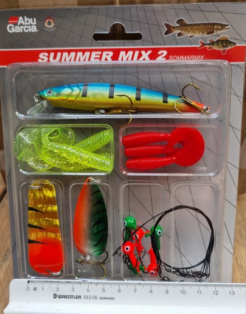 ABU Garcia Mix 2 set super cadeau Kunstaas, Watersport en Boten, Ophalen of Verzenden, Nieuw, Overige typen