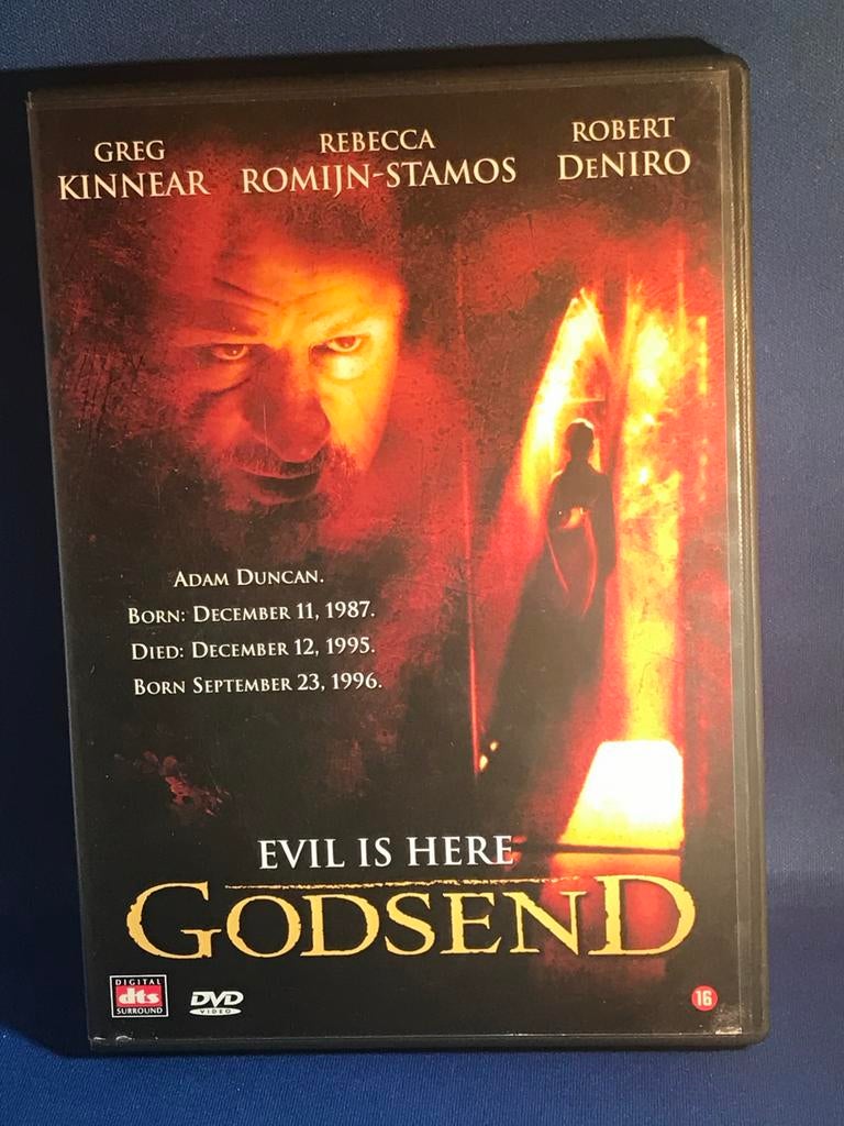 Godsend DVD - Horrorfilm met Robert De Niro, Vanaf 16 jaar, Ophalen, Gebruikt, Spoken en Geesten