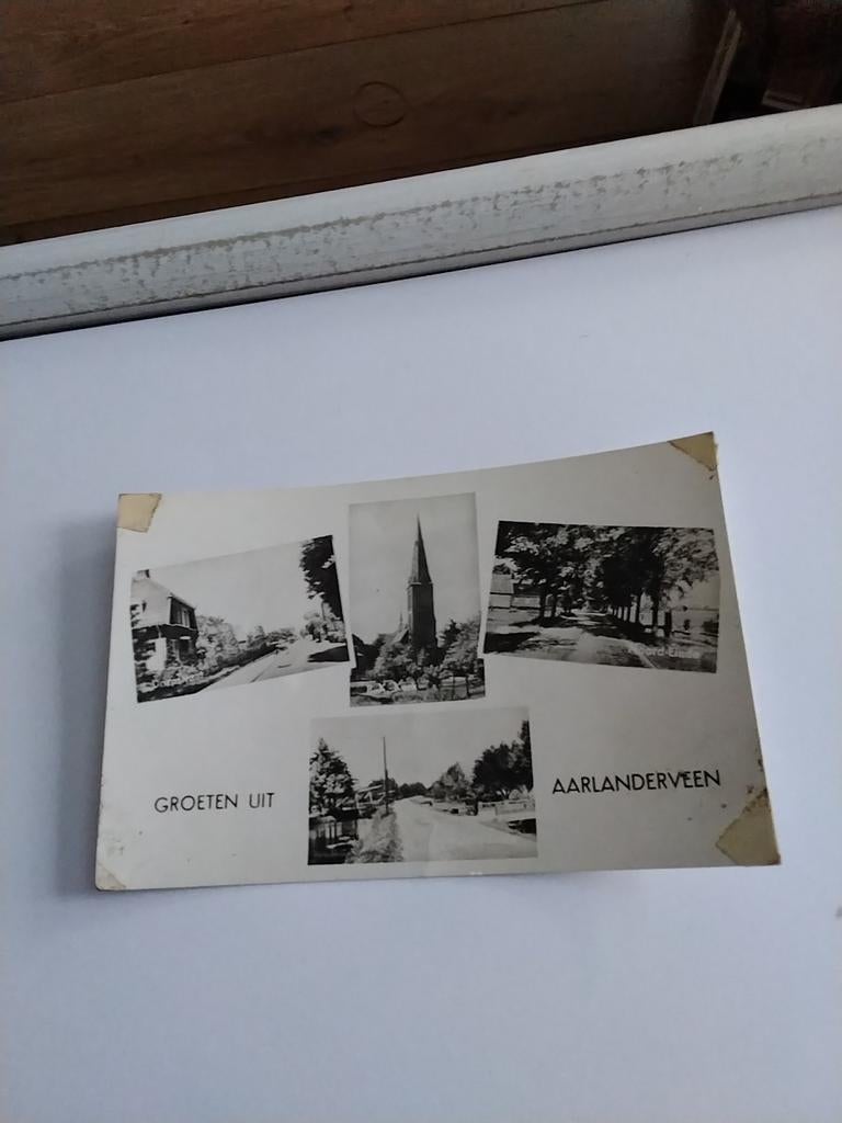 GROETEN UIT. AARLANDERVEEN. 1950, Ophalen of Verzenden, 1940 tot 1960