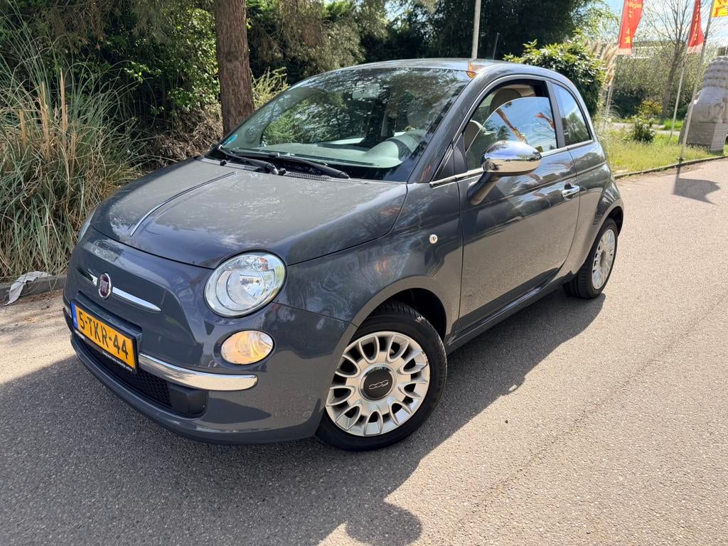 Fiat 500 0.9 Twinair C 2014 Grijs Airco nieuwstaat N.L Auto, Voorwielaandrijving, Stof, 840 kg, Origineel Nederlands