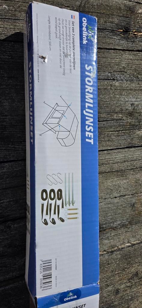 Obelink Stormlijnen Set - 3 complete stormlijnen, Ophalen of Verzenden, Nieuw