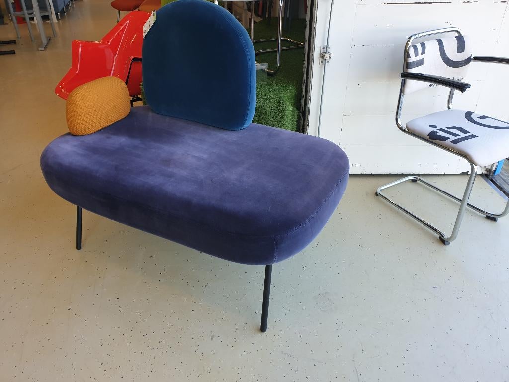 Bolia bankje I chaise longue I gebruikt, Ophalen, Gebruikt, Eenpersoons, Stof