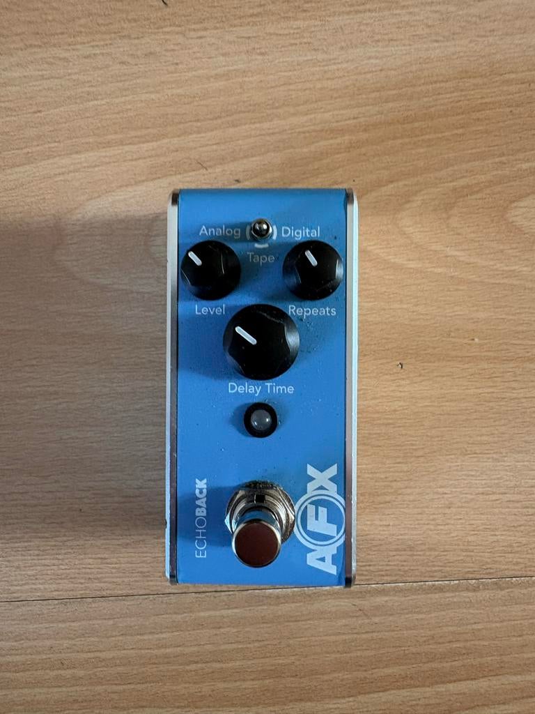 Fishman AFX EchoBack Mini delay pedaal voor akoestische gita, Muziek en Instrumenten, Effecten, Gebruikt, Delay of Echo, Ophalen of Verzenden