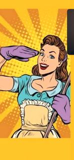 Schoonmaakster zoekt adresjes, 33 - 40 uur, Vanaf 10 jaar, Overige vormen