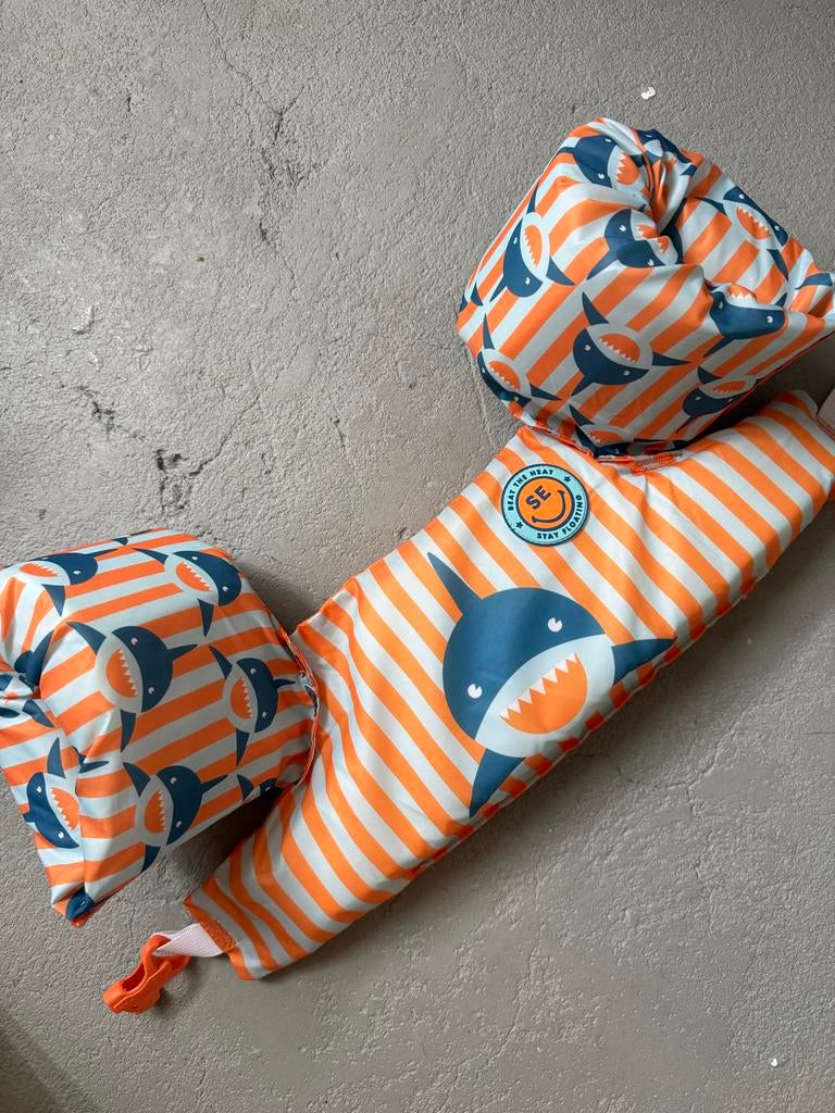 Swim Essentials puddle jumper zwembandje met haaienprint, Kinderen en Baby's, Jongen of Meisje, One size, Ophalen of Verzenden