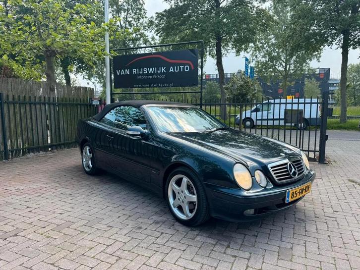 Mercedes-Benz CLK-klasse Cabrio 320 Avantgarde Leder Clima P, Auto's, Mercedes-Benz, Bedrijf, Te koop, CLK, ABS, Airbags, Airconditioning