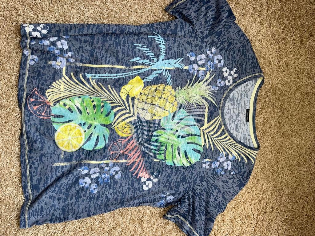 Shirts Monari Gerry Weber Just White maat 44 zgan, Ophalen of Verzenden, Zo goed als nieuw, Maat 42/44 (L)