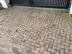 14 m2 gebakken bestrating keiformaat, Tuin en Terras, Tegels en Klinkers, Ophalen of Verzenden, Zo goed als nieuw, Klinkers