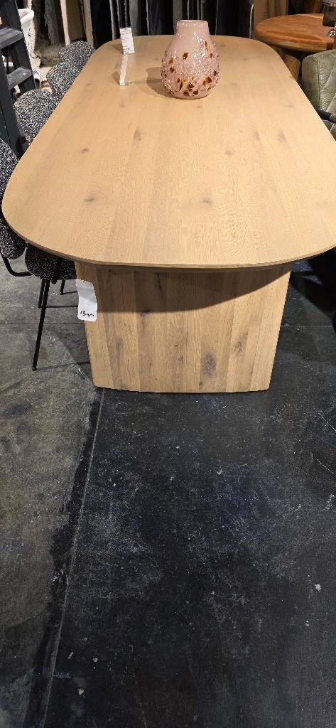 Eettafel Dex Eiken Naturel – 300 cm Showmodel, Huis en Inrichting, Tafels | Eettafels, Overige materialen, Bornsestraat 31, Jarameubeloutlet@hotmail.com