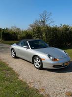 Porsche 911 3.4 Carrera Cabriolet AUT 1998 Grijs, Auto's, Porsche, Automaat, Achterwielaandrijving, Cabriolet, 4 stoelen