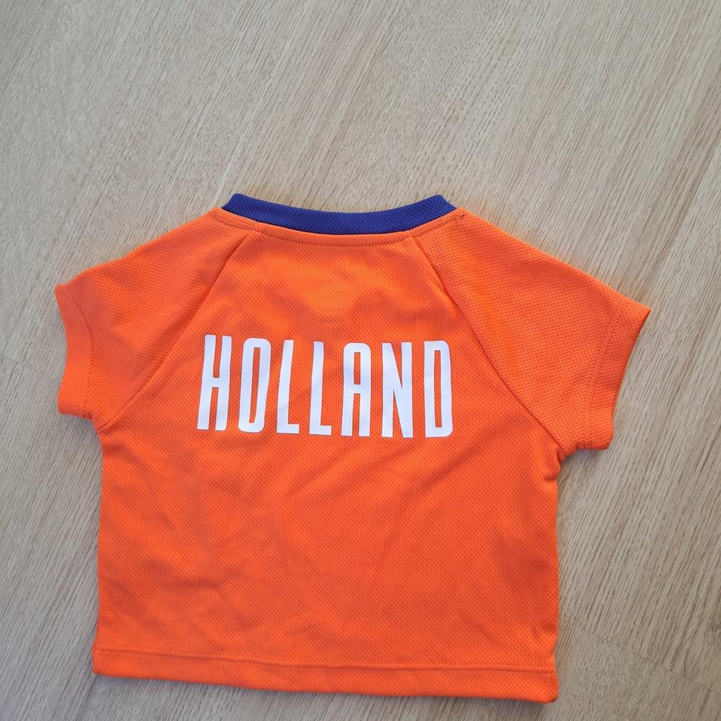 Oranje Koningsdag shirtje Holland maat 62/68, Kinderen en Baby's, Babykleding | Maat 62, Jongetje of Meisje, Ophalen of Verzenden