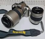 Nikon f55 camera met 2 lenzen 70-300 + 28-80 + tas, Audio, Tv en Foto, Fotocamera's Analoog, Ophalen of Verzenden, Nikon