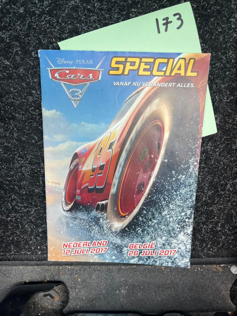 Disney Pixar Cars 3 Special Magazine - Vanaf Nu Verandert Al, Ophalen of Verzenden, Zo goed als nieuw, Overige typen