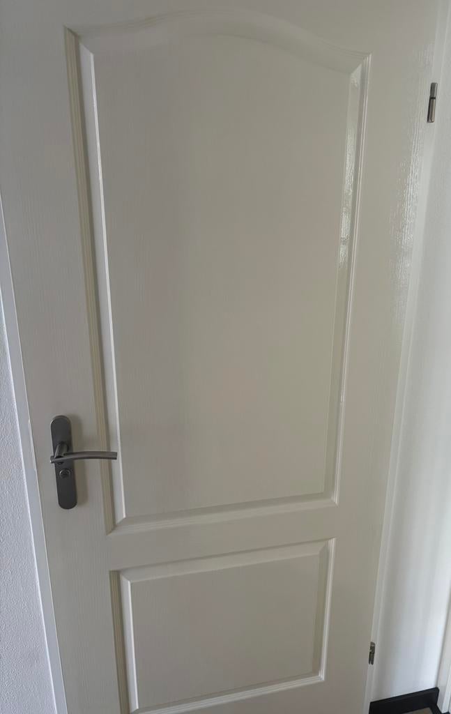 Opdekdeuren 4 stuks, Ophalen, Zo goed als nieuw, Binnendeur, 200 tot 215 cm