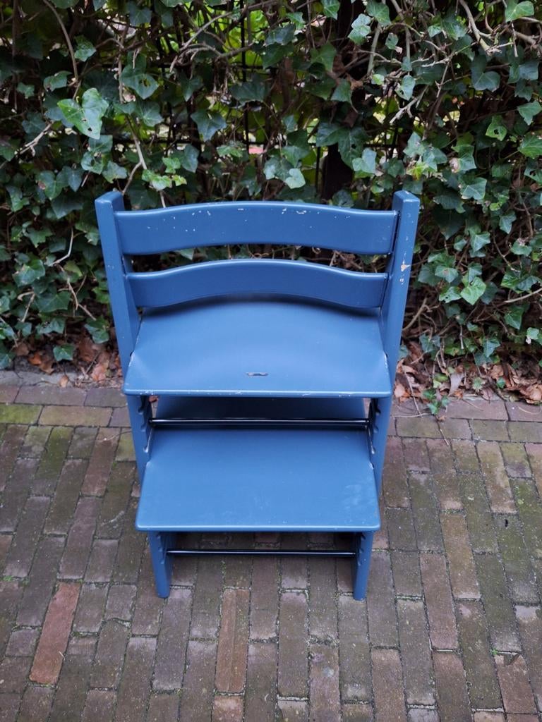 Stokke (nieuw model) tripp trapp kinderstoel, Kinderen en Baby's, Kinderstoelen, Ophalen, Zo goed als nieuw, Meegroeistoel, Aanschuifbaar