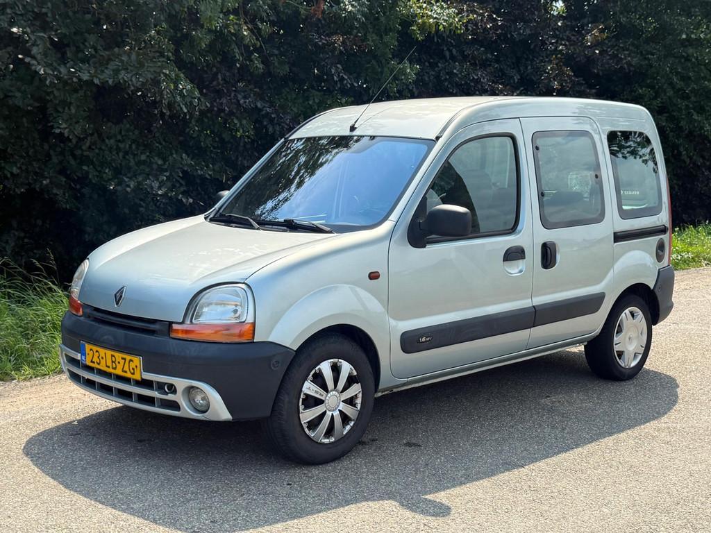 Renault Kangoo 1.6-16V Privilège APK 09-2026 Airco, Auto's, Renault, Stof, Origineel Nederlands, Bedrijf, Handgeschakeld