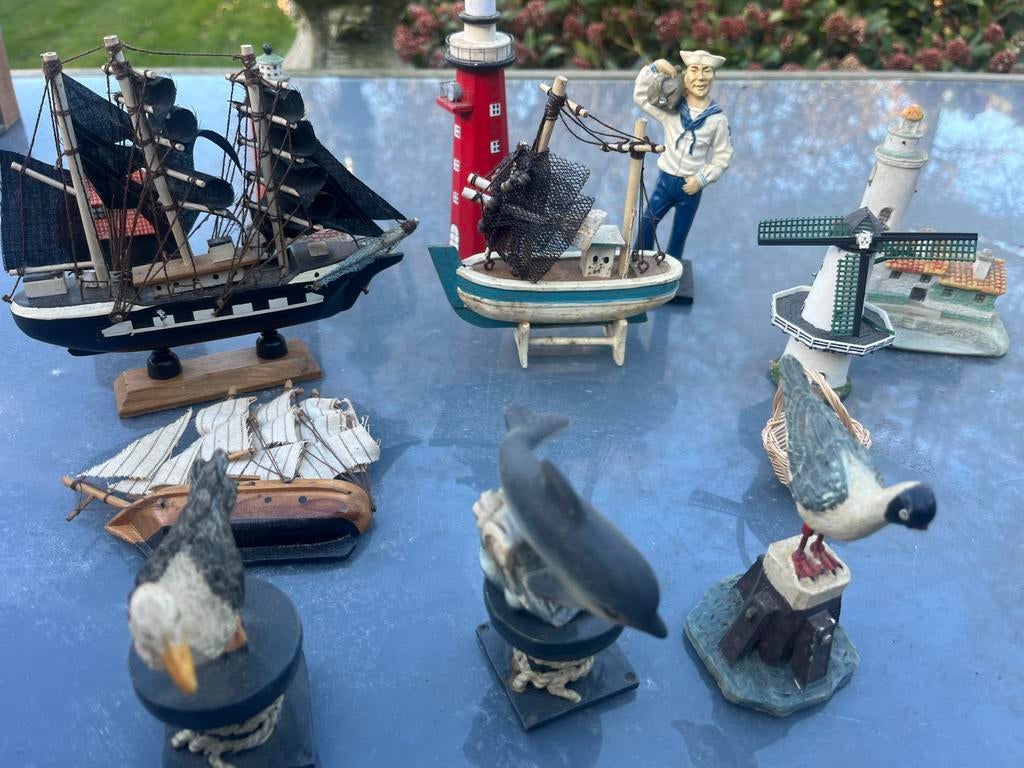 Kaveltje  bootjes /vuurtorens, Ophalen of Verzenden, Gebruikt