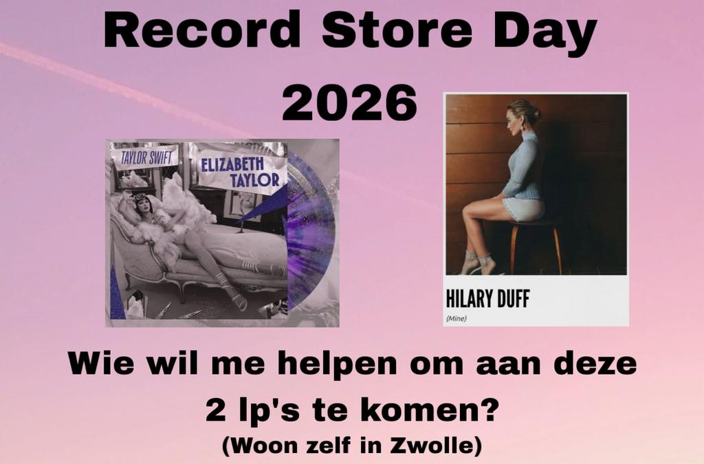 Oproep! RSD Record Store Day lp vinyl Zwolle Taylor Swift, Ophalen of Verzenden, 2000 tot heden, Nieuw in verpakking, 12 inch