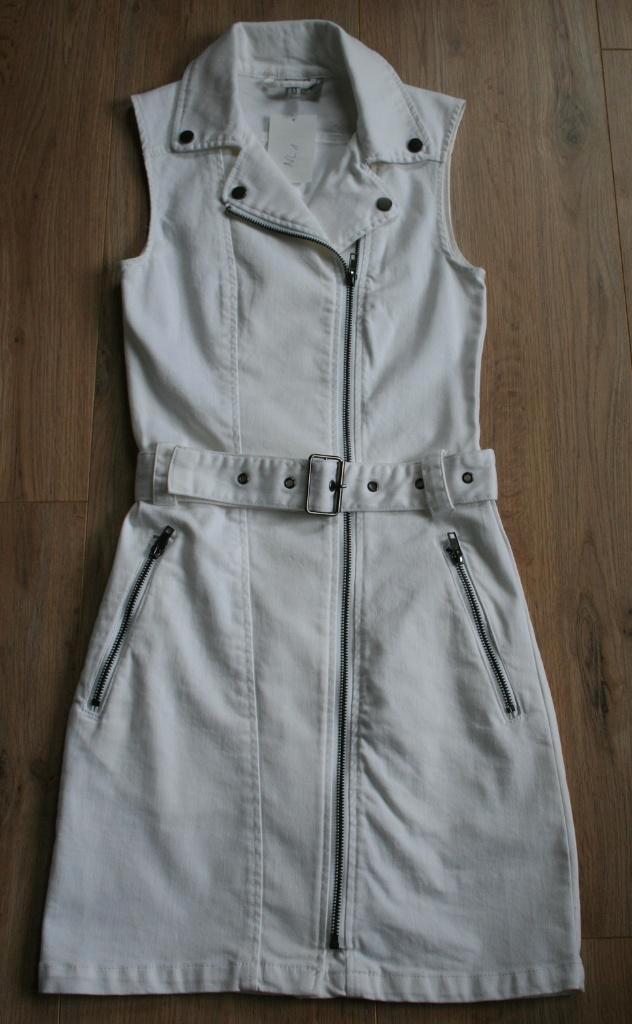 Jurk Wit NIEUW Maat 164/170, Kinderen en Baby's, Kinderkleding | Maat 164, Nieuw, Meisje, Jurk of Rok, Ophalen of Verzenden