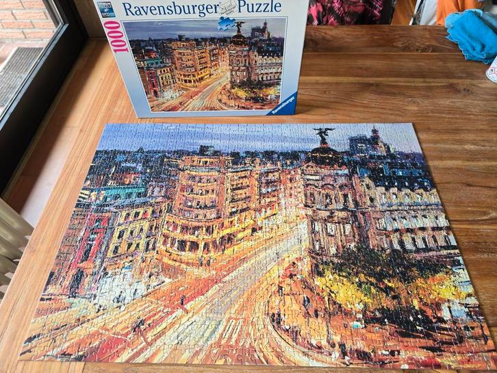 Ravensburger Legpuzzel Madrid 1000 stukjes - Nieuw, Hobby en Vrije tijd, Denksport en Puzzels, Ophalen of Verzenden