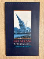 Openbaring en openbaarheid van Piet de Rooy, Boeken, Ophalen of Verzenden, Gelezen