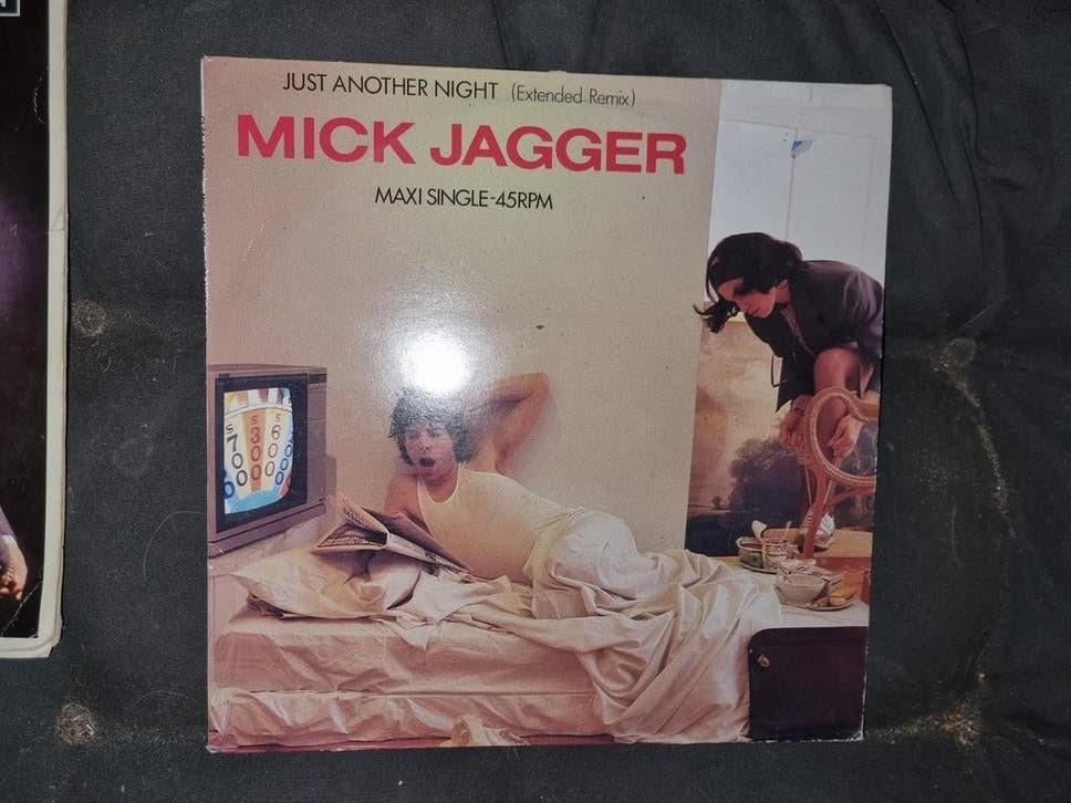Mick Jagger - Just Another Night Rolling Stones, Ophalen of Verzenden, 1980 - 1989, Gebruikt, 12 inch