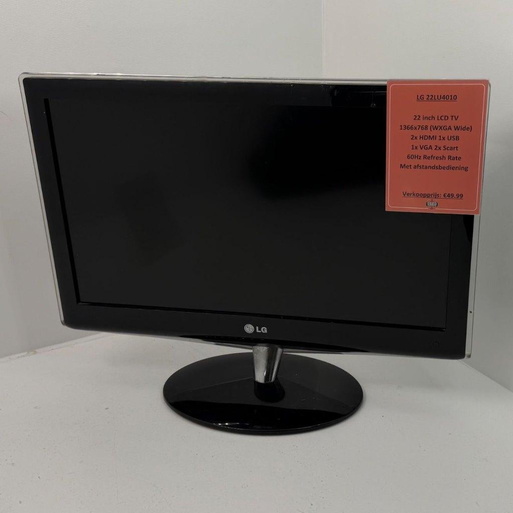 LG 22LU4010 Televisie / TV | Gebruikte staat | Met AB, Ophalen, Gebruikt, 50 Hz, Dordrecht@usedproducts.nl