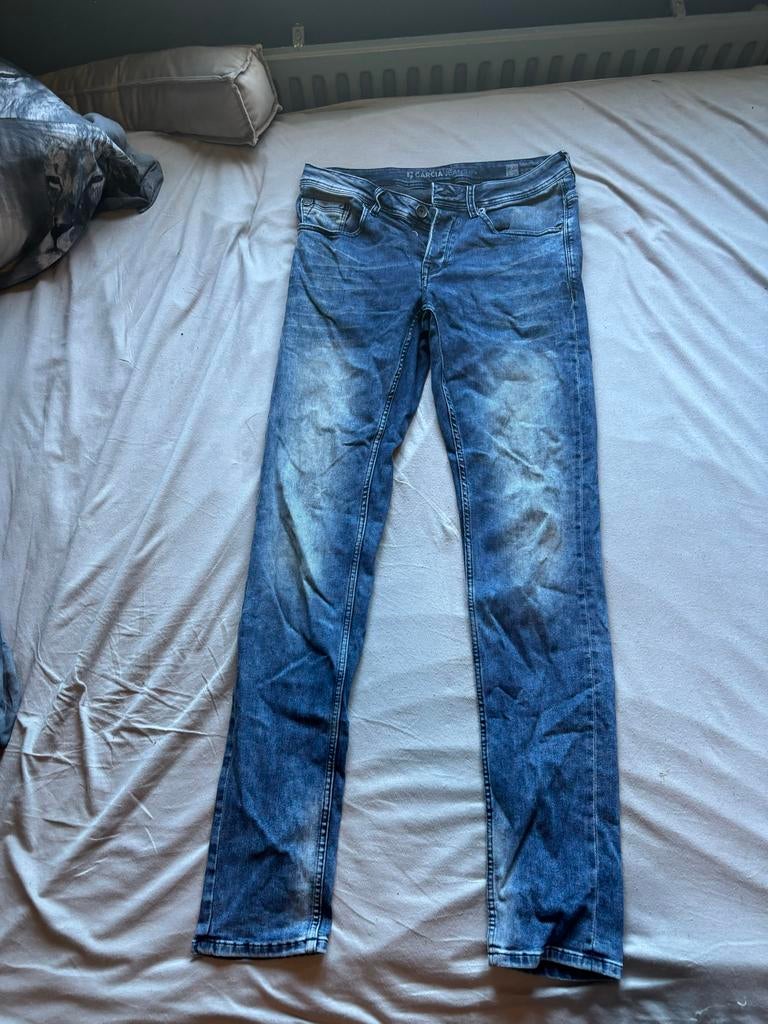 Garcia Slim Fit Jeans W30 L36, Ophalen of Verzenden, Gedragen, Blauw, W32 (confectie 46) of kleiner