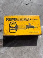 REMS Amigo draadsnijmachine 1/8 - 1 1/4 inch, Ophalen of Verzenden, Gebruikt