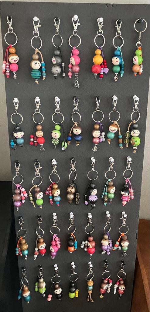 Gelukspoppetjes sleutelhanger, Verzamelen, Sleutelhangers, Ophalen of Verzenden, Nieuw
