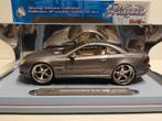 mercedes benz SL55 dark grey Playerz metal 1:18 KRD, Ophalen of Verzenden, Zo goed als nieuw, Auto, Maisto