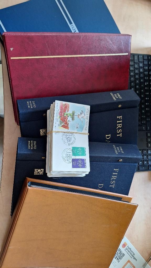 Verzameling eerstedag enveloppe Frankrijk +/- 800 stuks, Ophalen of Verzenden, Buitenland