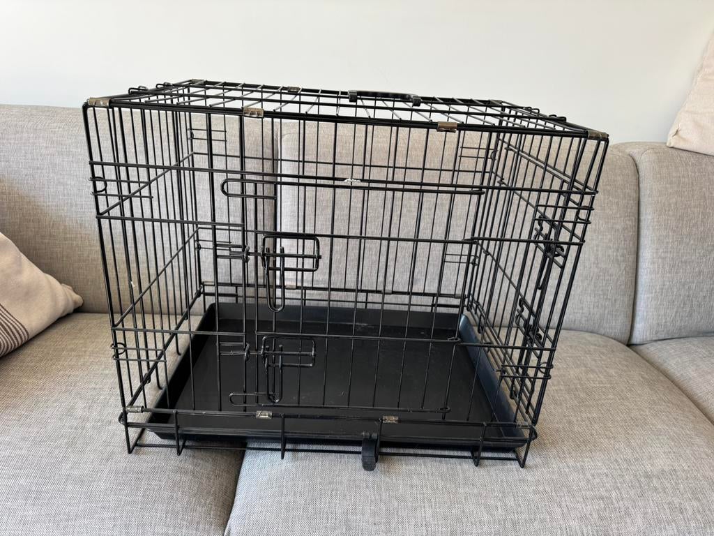 Hondenbench 61 (l) x 49 (h) x 43 (d) Small, Dieren en Toebehoren, Ophalen, Zo goed als nieuw, Minder dan 75 cm, Minder dan 65 cm