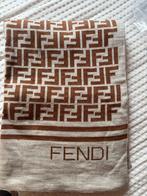 Fendi FF-logo sjaal bruin/beige, Kleding | Dames, Ophalen of Verzenden, Nieuw, Maat 46/48 (XL) of groter, Sjaal