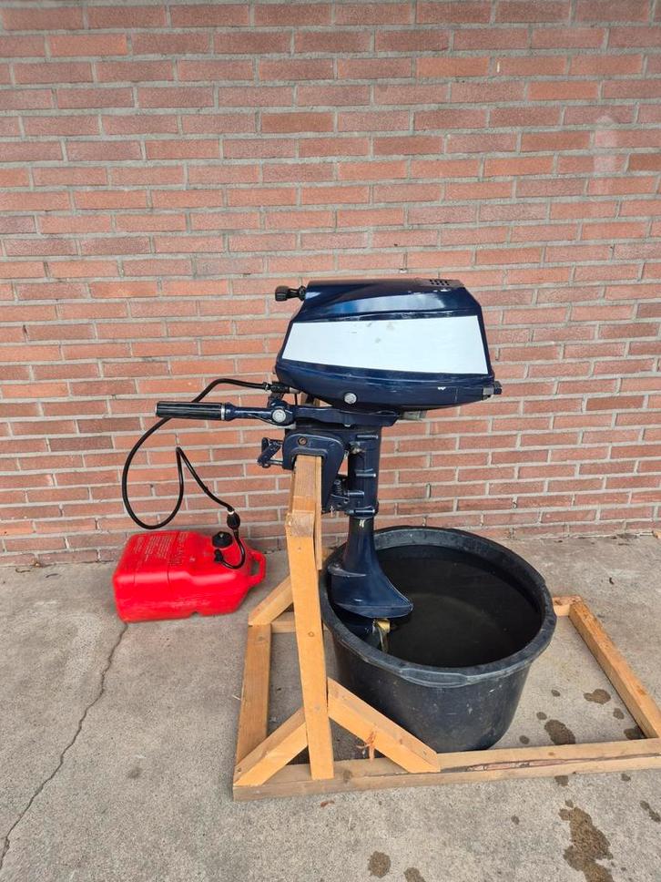 Buitenboordmotor Yamaha 5 PK loop of sloop, Watersport en Boten, Bootonderdelen, Gebruikt, Motor en Techniek, Zeilboot of Motorboot