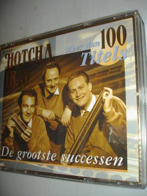 Hotcha Trio- De Grootste Successen- BOX- 3-CD- (NIEUW), Verzenden, Nieuw in verpakking, Levenslied of Smartlap