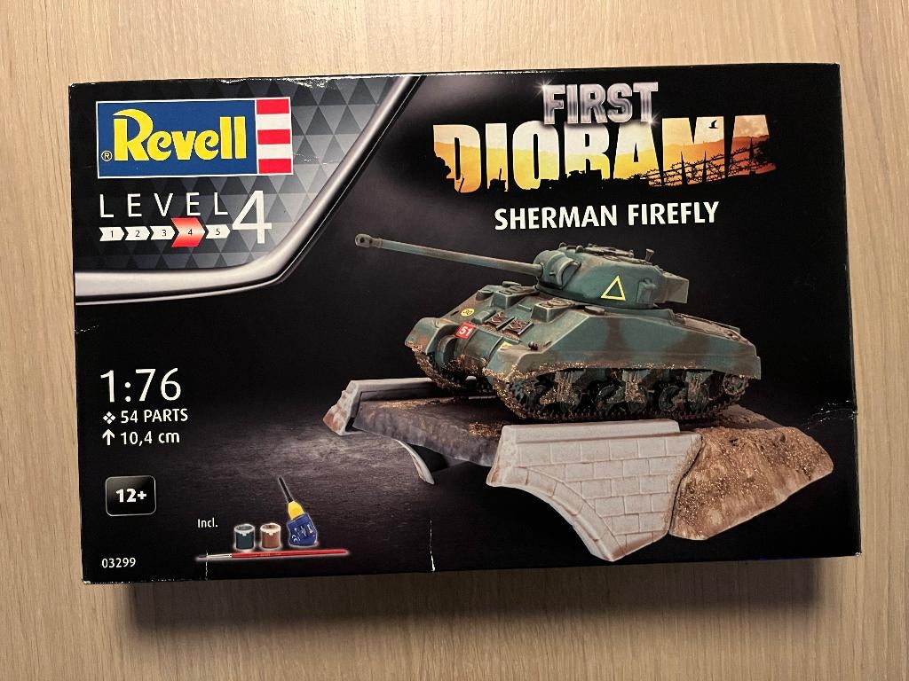 Revell Sherman Firefly level 4 1/76, Revell, Nieuw, Ophalen of Verzenden, Tank