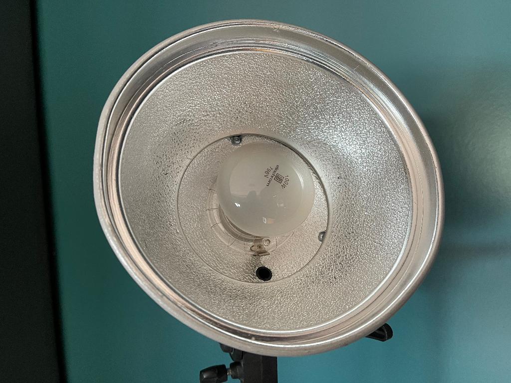 Elinchrome D-Lite RX4 + Chimera Softbox, Ophalen of Verzenden, Zo goed als nieuw, Lamp of Flitsset