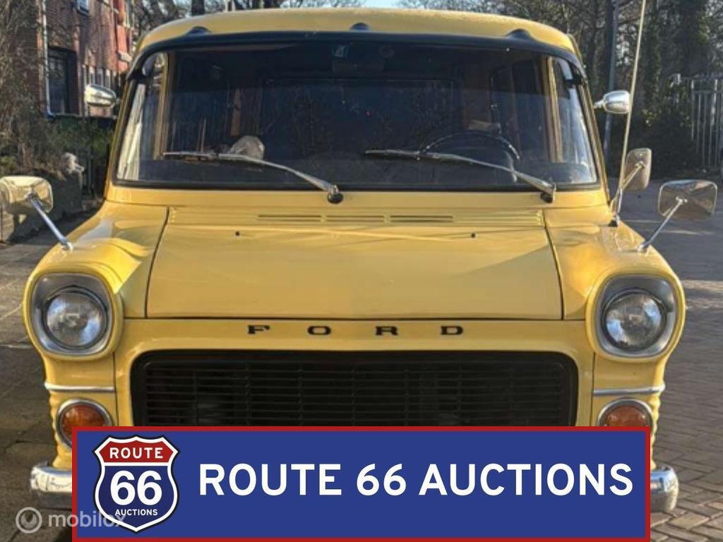 Ford Transit Bus | 1976 | Route 66 Auctions, Auto's, Overige carrosserieën, Zwart, Bedrijf, Handgeschakeld