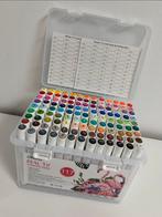 NIEUW: Ohuhu Dual Tip Water-Based Markers - 117 Kleuren Set, Ophalen of Verzenden, Nieuw, Potlood of Stift