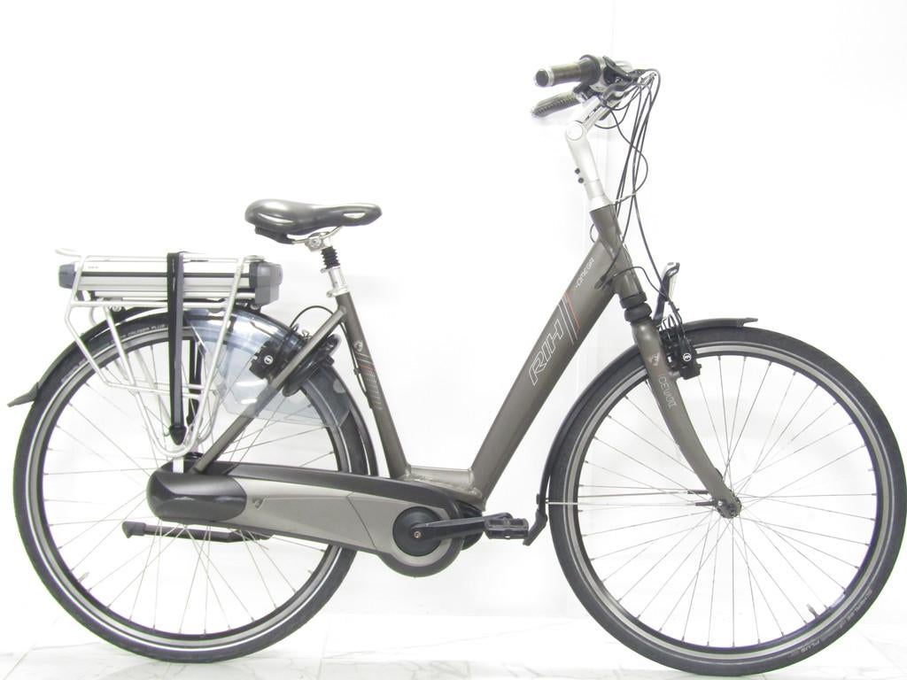 Rih Omega grijs dames 50cm 28inch, Fietsen en Brommers, Elektrische fietsen, Gebruikt, Overige merken, 47 tot 51 cm